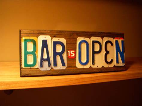 BAr is open